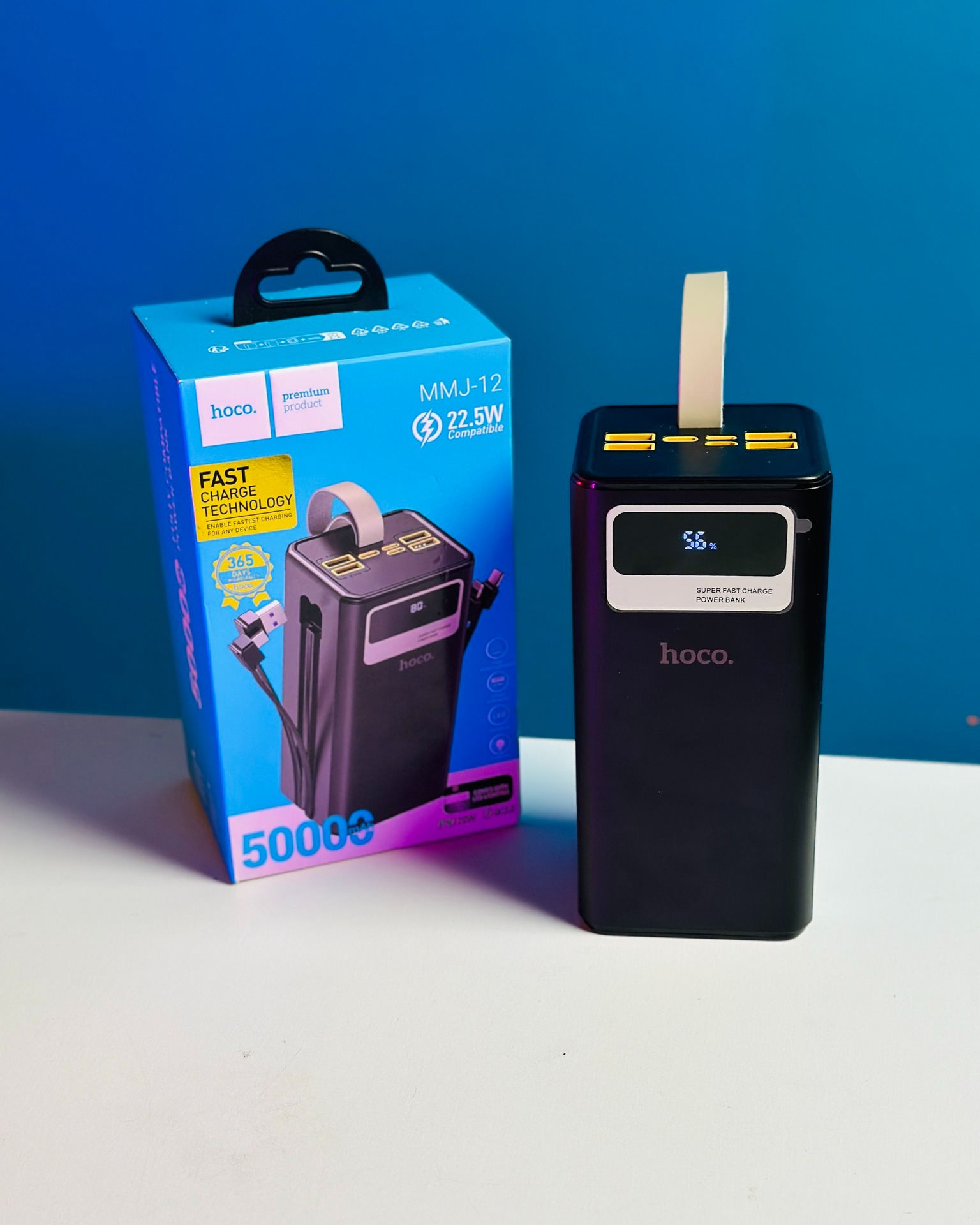 Hoco MMJ-12 50000mAh 22.5W Fast Charging Power Bank